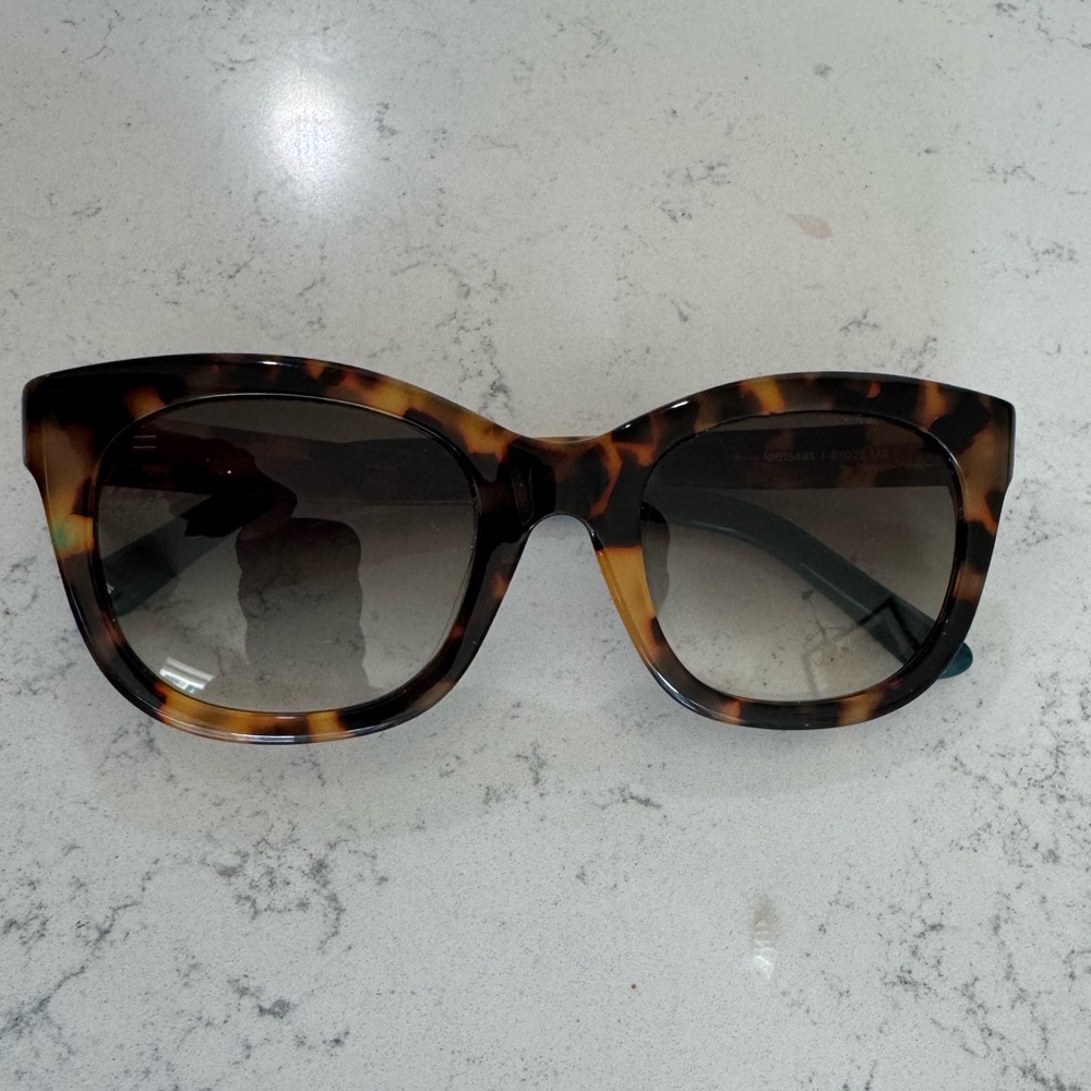 TOMS Tortoise and Teal Sunglasses